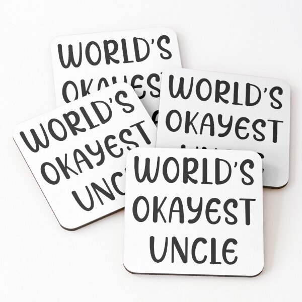 Item preview, World's okayest uncle - best forever the office tv show   designed and sold by SkeletonsDanger.