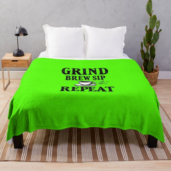 Item preview, Grind • Brew • Sip • Repeat designed and sold by Fab-Haven.