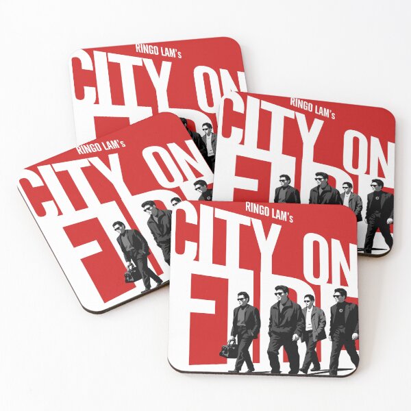 Item preview, City on Fire designed and sold by MovieMayhem.