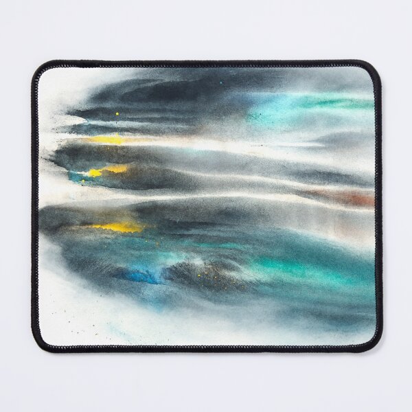 Item preview, The Gathering Golden Storm - Abstract Watercolor designed and sold by NitiDigitalxRyu.