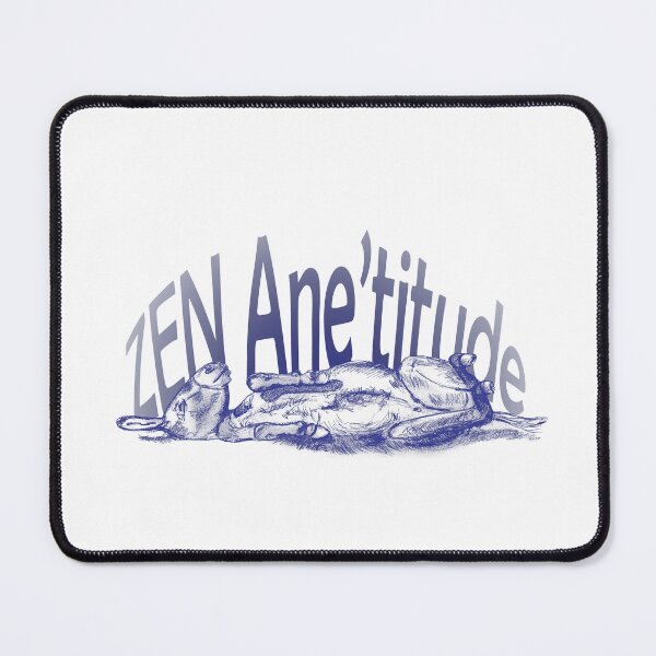Item preview, Drawing of a donkey rolling on the ground - navy blue colorized version with French text designed and sold by SylvieG18.