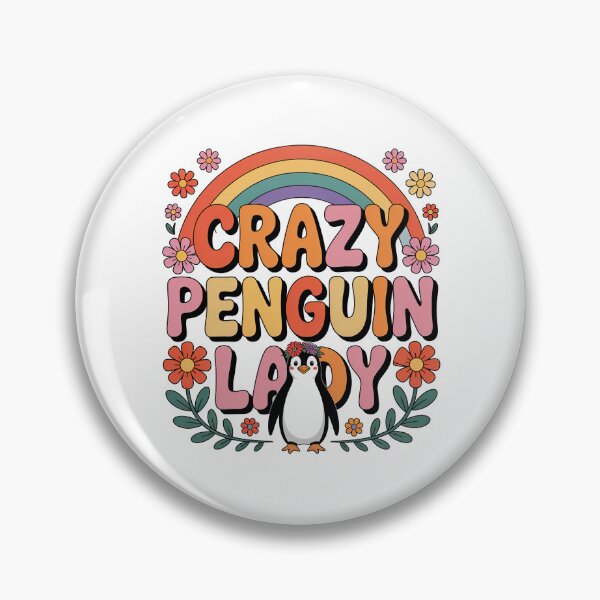 Item preview, Crazy penguin Lady designed and sold by graphic-genie.
