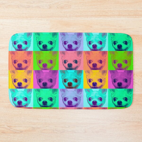 Item preview, Collage of Colorful Smiling Chihuahua designed and sold by Aye Chihuahua.