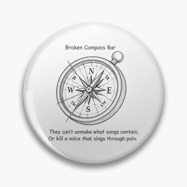 Item preview, Broken Compass Bar designed and sold by Caelaxis Chronicles.
