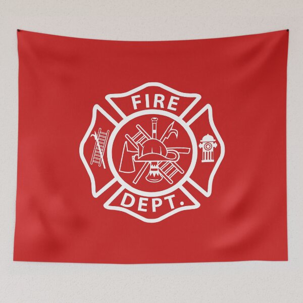 Item preview, Firefighter Symbol 2 designed and sold by ruinzahelva.
