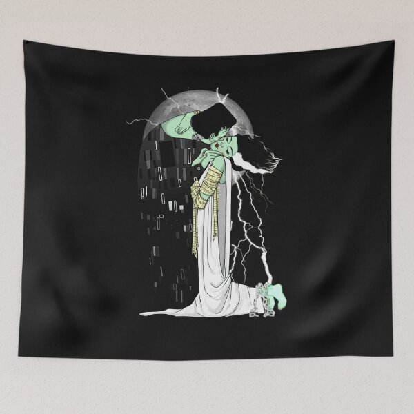 Item preview, Frankenstein and Bride love beyond dead  designed and sold by ClaraDeanna.