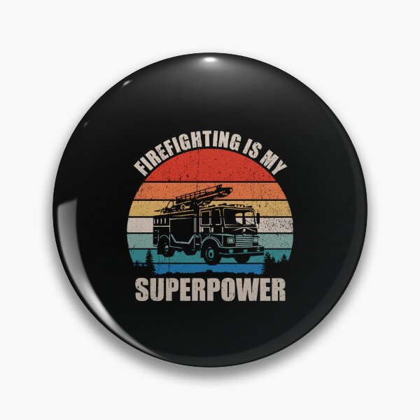 Item preview, Firefighting is My Superpower - Firefighter Gift designed and sold by ruinzahelva.