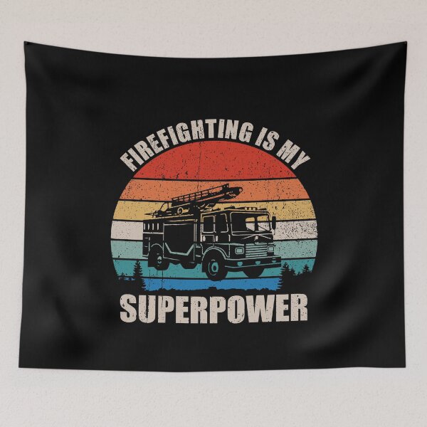 Item preview, Firefighting is My Superpower - Firefighter Gift designed and sold by ruinzahelva.