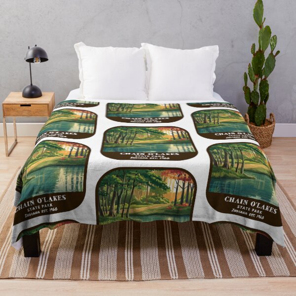 Item preview, Vintage Chain O'Lakes State Park (Indiana State Park) designed and sold by RabbitK.