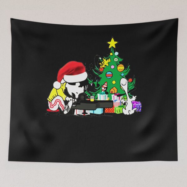 Item preview, Freddie Mercury Playing Piano Christmas designed and sold by ClaraDeanna.