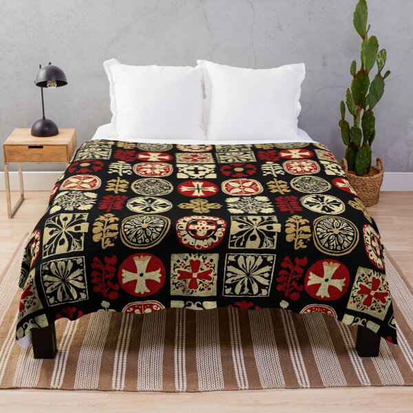 Item preview, Ancient Medieval Block Print Tile Symbols. designed and sold by Piotrek0001.