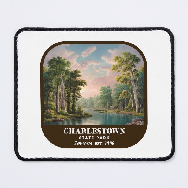 Item preview, Vintage Charlestown State Park (Indiana State Park) designed and sold by RabbitK.