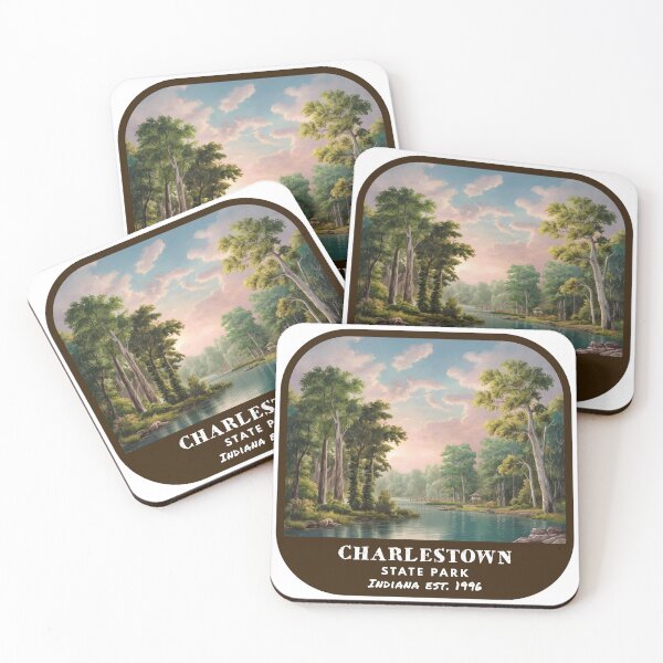 Item preview, Vintage Charlestown State Park (Indiana State Park) designed and sold by RabbitK.