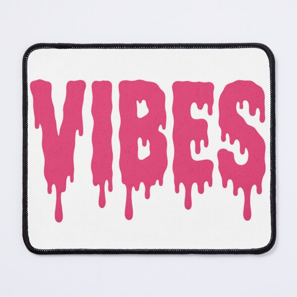 Item preview, “VIBES – Bold Drip Text Design” designed and sold by DailyVibesCo.