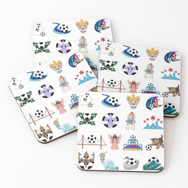 Item preview, NWSL teams 2 designed and sold by mappsart.
