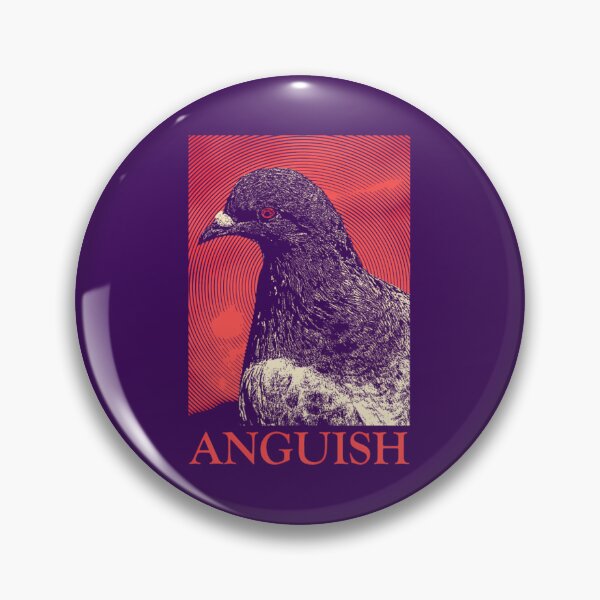 Item preview, Anguish-Pigeon-T-Shirt designed and sold by KoushtubhKalla.