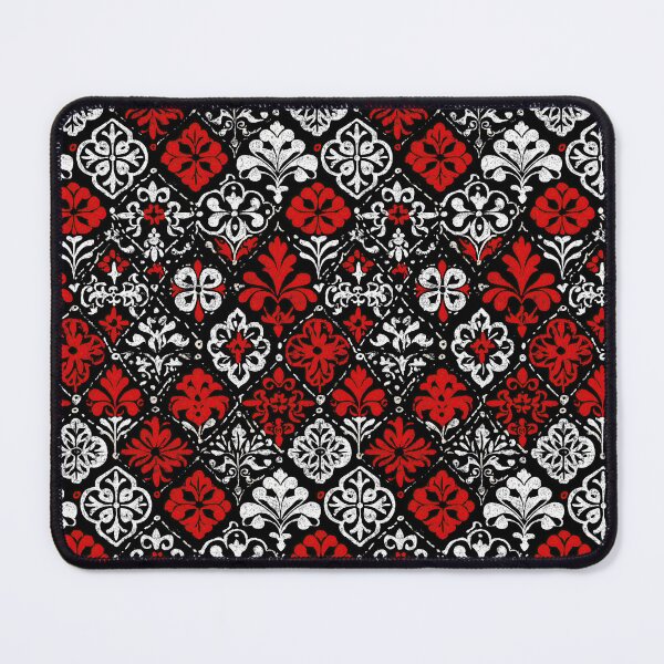 Item preview, Ornate Floral Lino Cut Block Print Pattern. designed and sold by Piotrek0001.