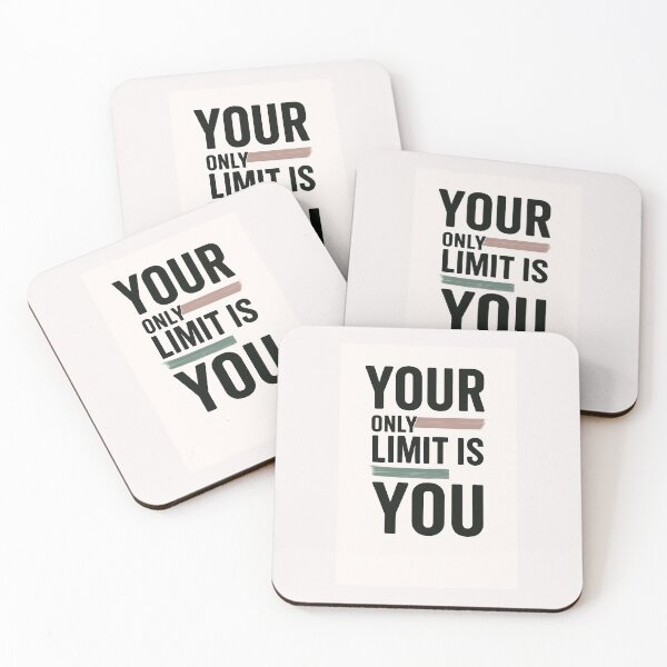 Item preview, Your Only Limit Is You Motivational Art designed and sold by INNER WINNER YOU.