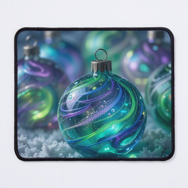 Item preview, Enchanted Christmas Ornaments on Snow designed and sold by InezPhotography.