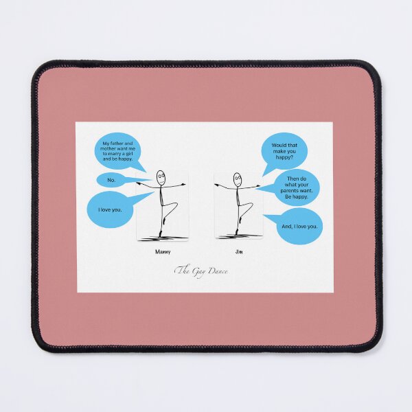 Item preview, The Gay Dance: Be Happy designed and sold by TransformArt8.