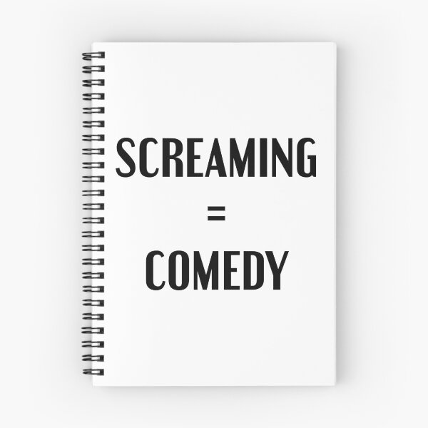 Aperçu de l'œuvre Screaming = Comédie (Version Noire) créée et vendue par Virtlux.