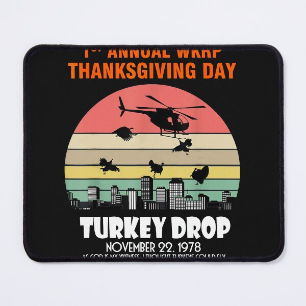 Item preview, Funny Turkey TeeThanksgiving Wkrp-Turkey-Drop  designed and sold by ClaraDeanna.