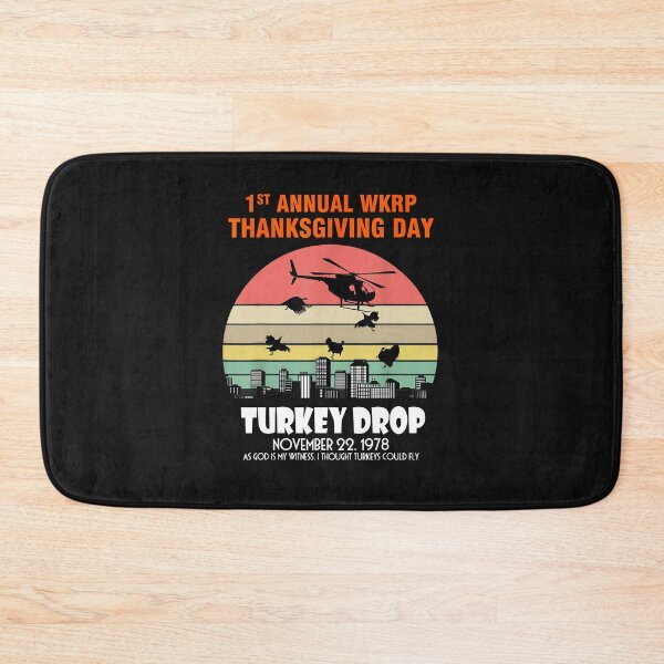 Item preview, Funny Turkey TeeThanksgiving Wkrp-Turkey-Drop  designed and sold by ClaraDeanna.
