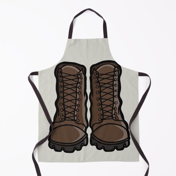 Item preview, Classic Hiking Retro Boots Illustration designed and sold by shopdiego.