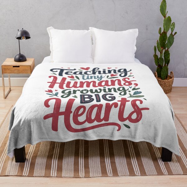 Item preview, Teaching Tiny Humans Growing Big Hearts - Positive Teacher designed and sold by BakeryDozen.