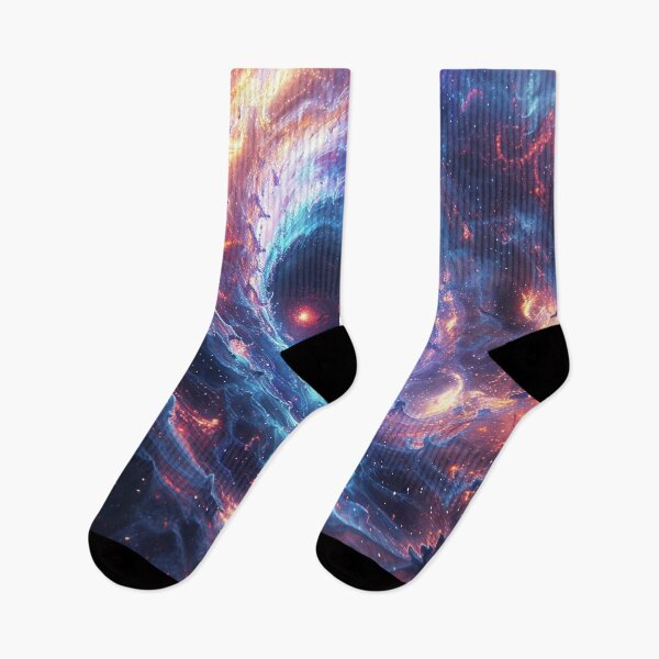 Item preview, Eventfall – Cosmic Black Hole Sci-Fi Art designed and sold by QuantumDrift.