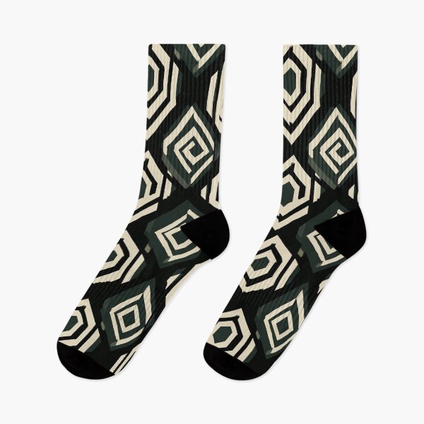 Item preview, Bold geometric pattern with three-dimensional beige blocks designed and sold by Piotrek0001.