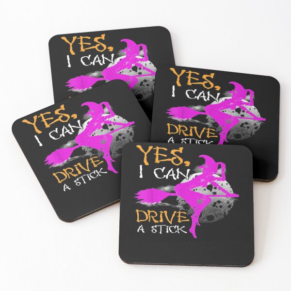 Item preview, Scary Yes I Can Drive A Stick Witch Halloween designed and sold by RahsaanEichmann.