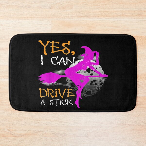 Item preview, Scary Yes I Can Drive A Stick Witch Halloween designed and sold by RahsaanEichmann.