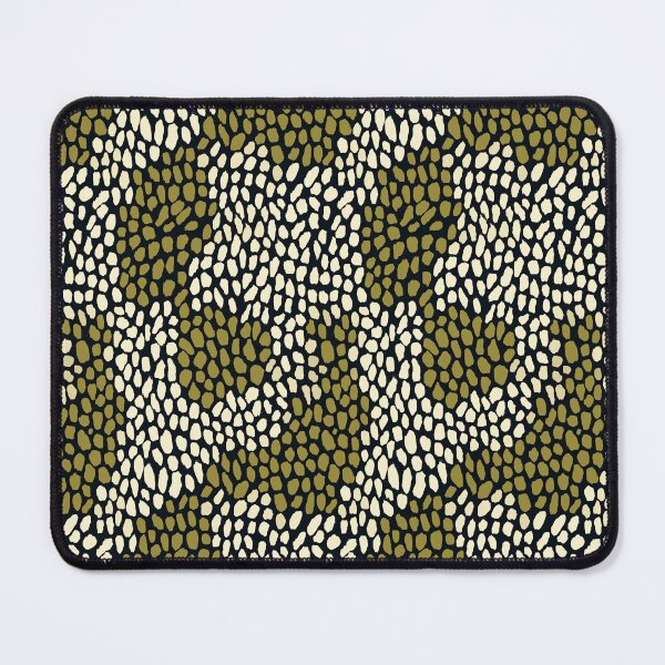 Item preview, Abstract pebble pattern in earthy olive green tones designed and sold by Piotrek0001.