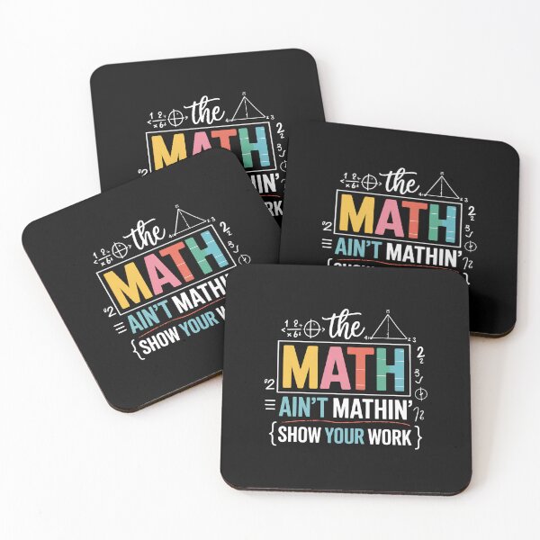 Item preview, The Math Ain't Mathin Funny Math Teacher designed and sold by BakeryDozen.