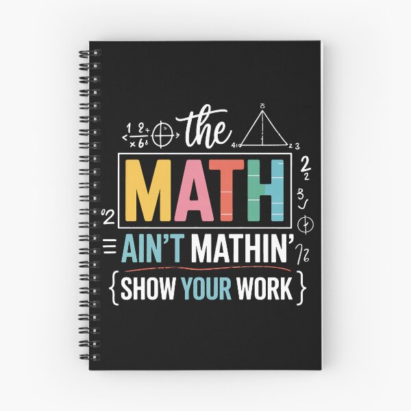 Item preview, The Math Ain't Mathin Funny Math Teacher designed and sold by BakeryDozen.