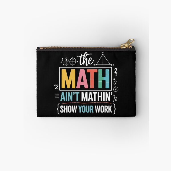 Item preview, The Math Ain't Mathin Funny Math Teacher designed and sold by BakeryDozen.
