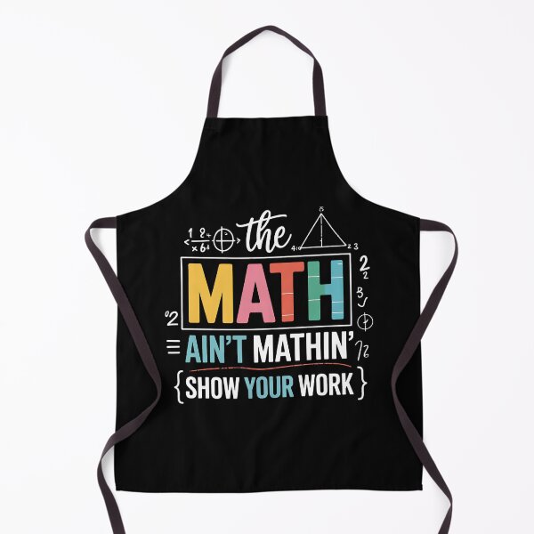 Item preview, The Math Ain't Mathin Funny Math Teacher designed and sold by BakeryDozen.