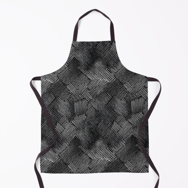 Item preview, Dynamic pattern of chaotic lines on black background designed and sold by Piotrek0001.