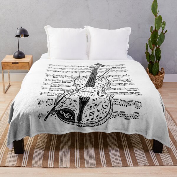 Item preview, Violin Fiddle Violinist Musical Instrument Music Notes designed and sold by GrandeDuc.