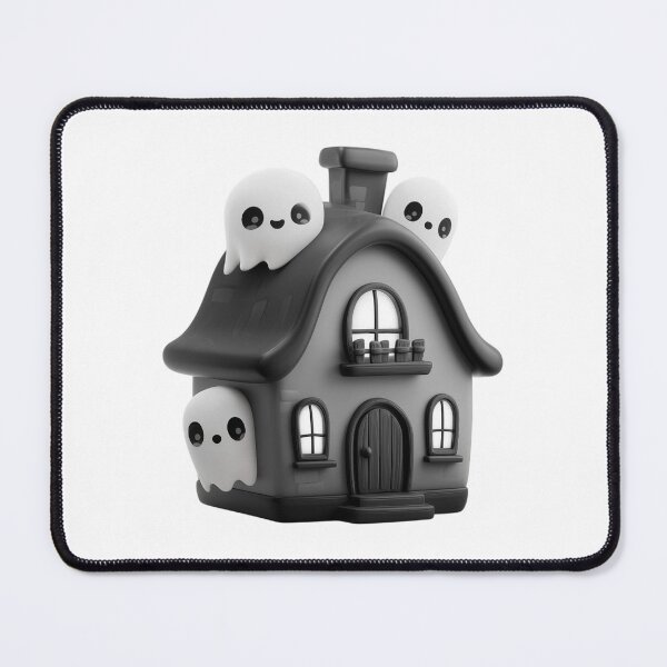 Item preview, Cute Haunted House Cartoon designed and sold by LuxChu.