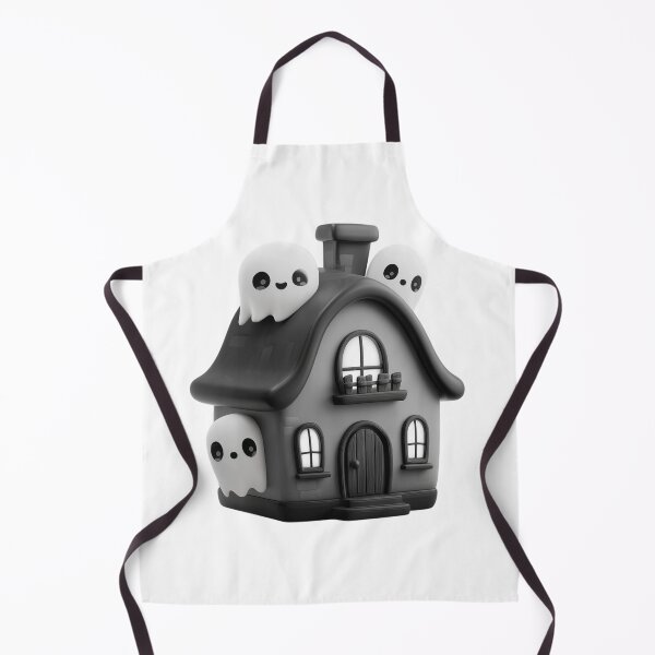 Item preview, Cute Haunted House Cartoon  designed and sold by LuxChu.