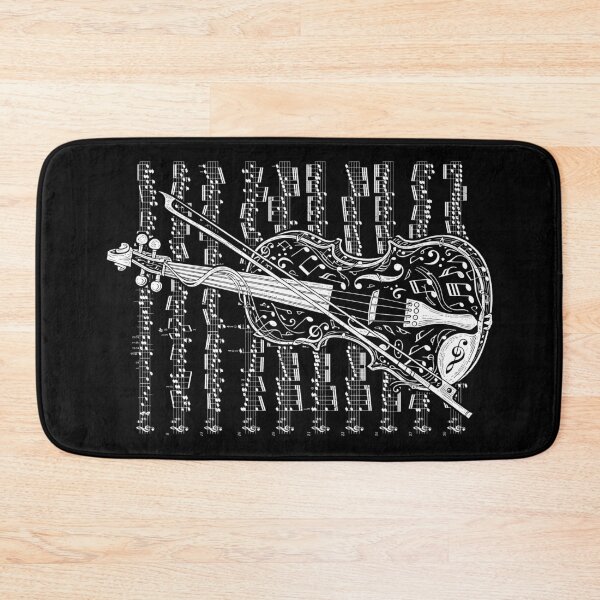 Item preview, Violin Fiddle Violinist Musical Instrument Music Notes designed and sold by GrandeDuc.