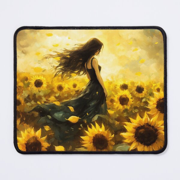 Item preview, Sunflower Mona Lisa designed and sold by Boddicca.