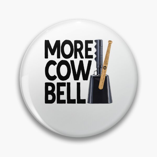 Item preview, Musician Funny Cowbell More Quote Vintage Movies designed and sold by Gross-Chain-Fa.