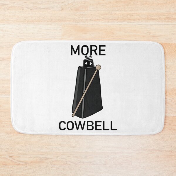 Item preview, Funny Cowbell Vintage Movies More Musician Quote designed and sold by Gross-Chain-Fa.