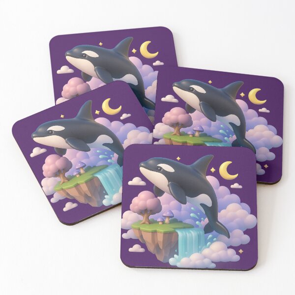 Item preview, Dreamy Orca Fantasy Island designed and sold by Orcavision3D.