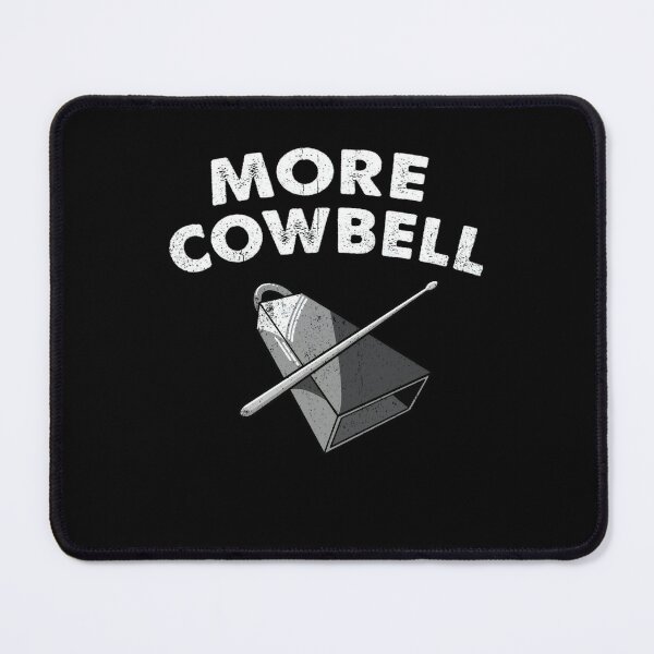 Item preview, Movies Vintage Funny Quote Cowbell More Musician designed and sold by Gross-Chain-Fa.