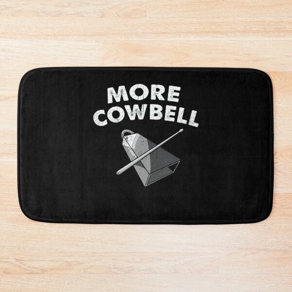 Item preview, Movies Vintage Funny Quote Cowbell More Musician designed and sold by Gross-Chain-Fa.