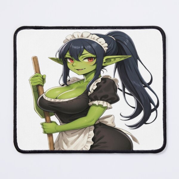 Item preview, Maid Outfit Glip - Bodacious Goblin Maid Vixen | Digital Sticker | PNG & Transparent designed and sold by Elysian-Vixens.